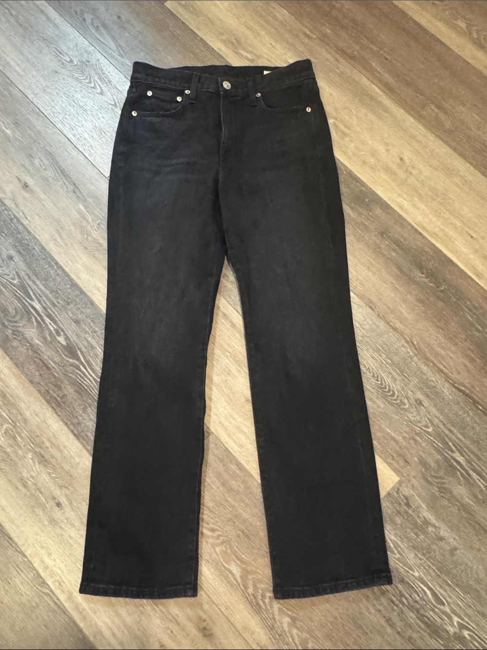 AYR Black Straight-Leg Women’s Jeans